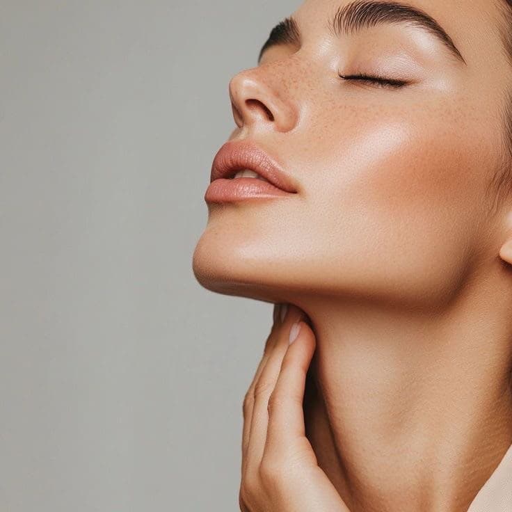 Pele natural e saudável, resultado de harmonização facial